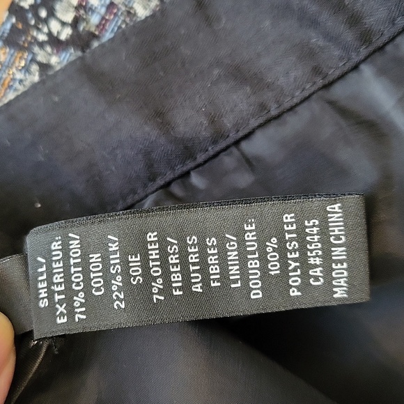 J Crew mini metallic tweed skirt - Picture 5 of 5